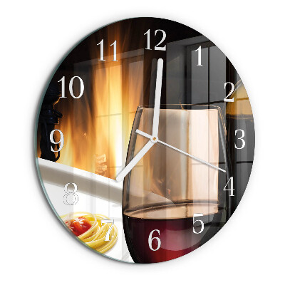 Horloge ronde Spaghetti