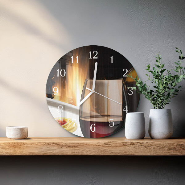 Horloge ronde Spaghetti