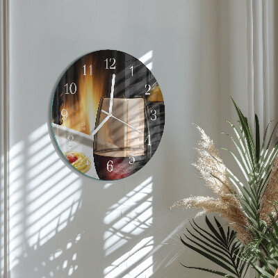 Horloge ronde Spaghetti