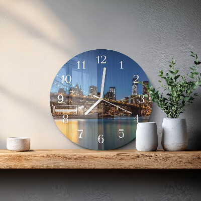 Horloge ronde Horizon