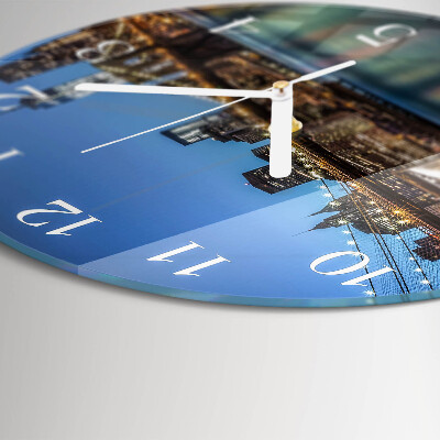 Horloge ronde Horizon