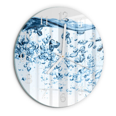 Horloge ronde Eau