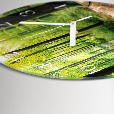Horloge ronde Forêt
