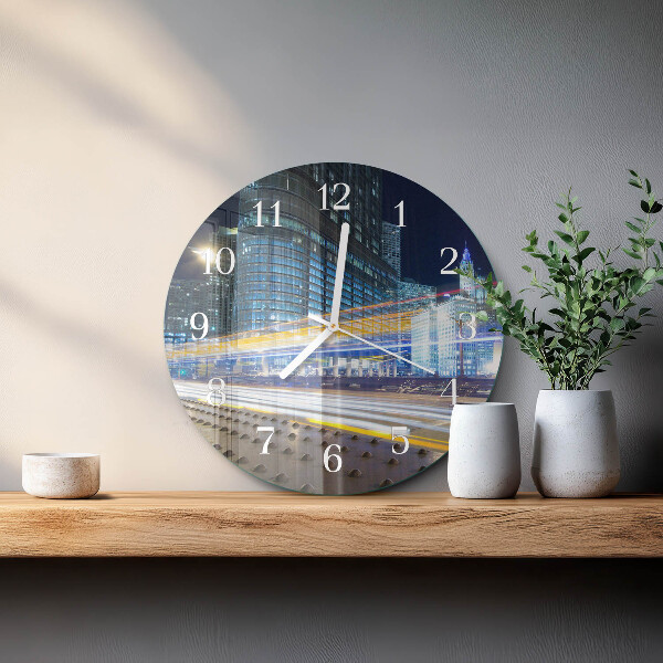 Horloge ronde Horizon