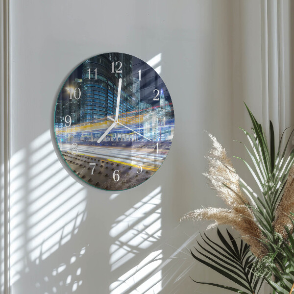 Horloge ronde Horizon