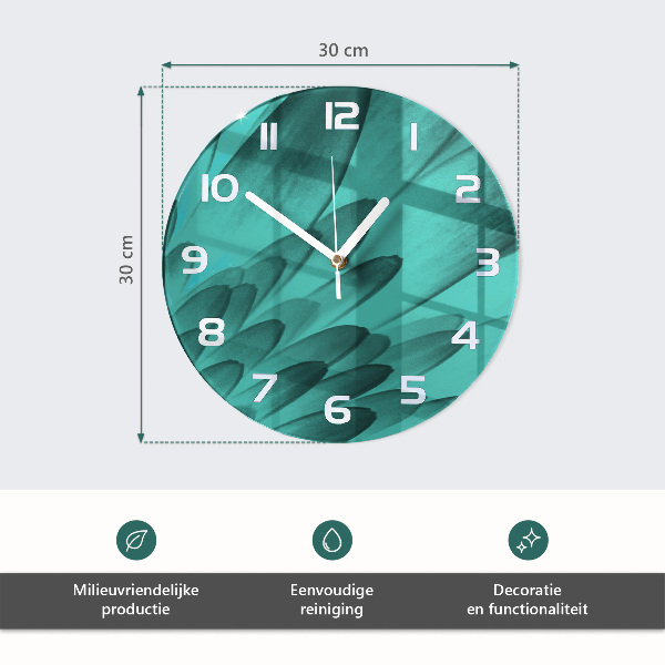 Horloge ronde Agrumes