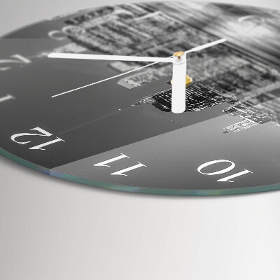 Horloge ronde Horizon
