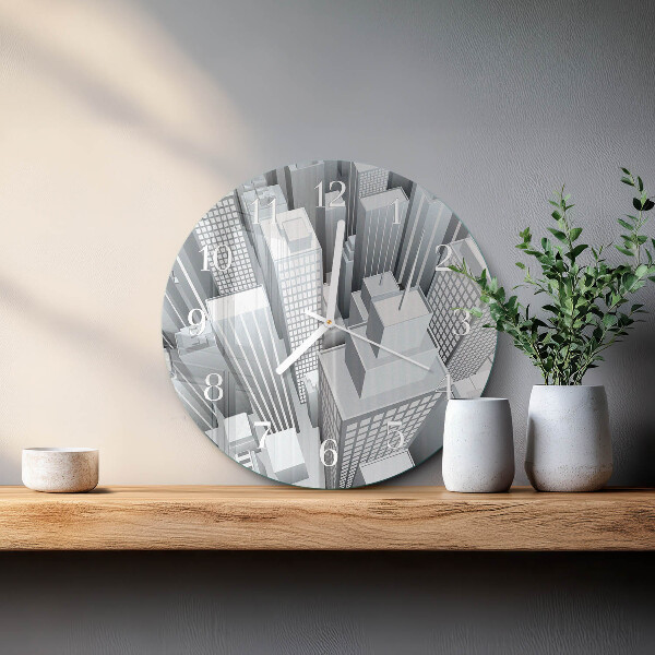 Horloge ronde Bâtiments