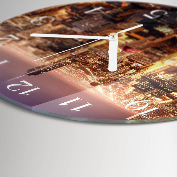 Horloge ronde Horizon