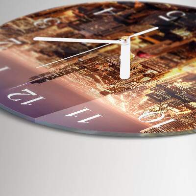 Horloge ronde Horizon