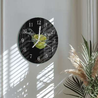 Horloge ronde Citrique