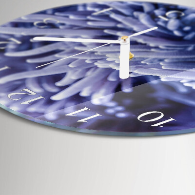 Horloge ronde Anémone