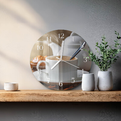 Horloge ronde Tasse