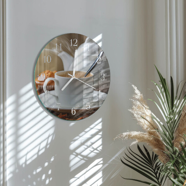 Horloge ronde Tasse