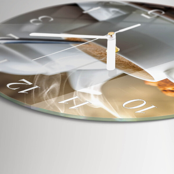 Horloge ronde Tasse