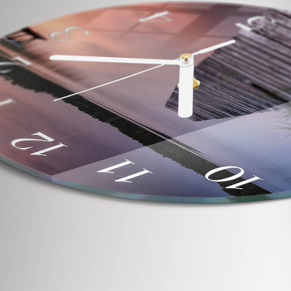 Horloge ronde Pont