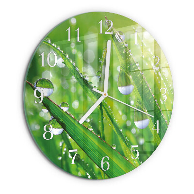 Horloge ronde Rosée