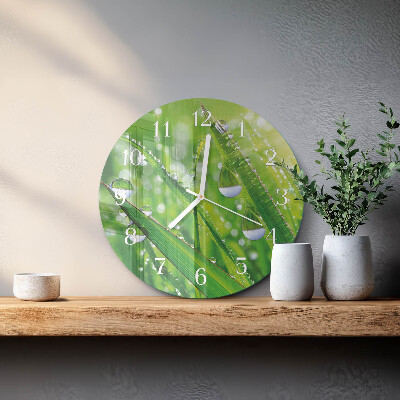 Horloge ronde Rosée