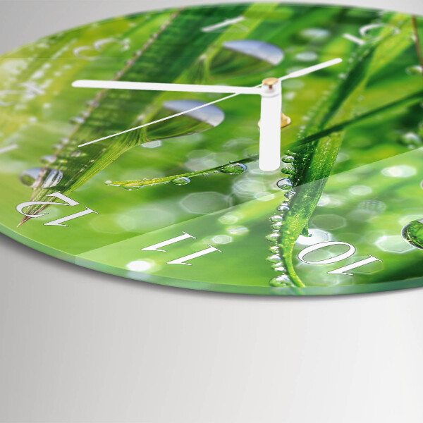 Horloge ronde Rosée