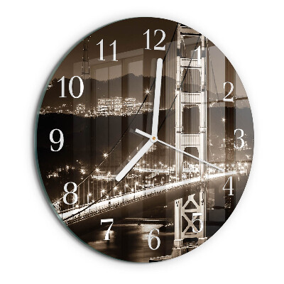 Horloge ronde Pont