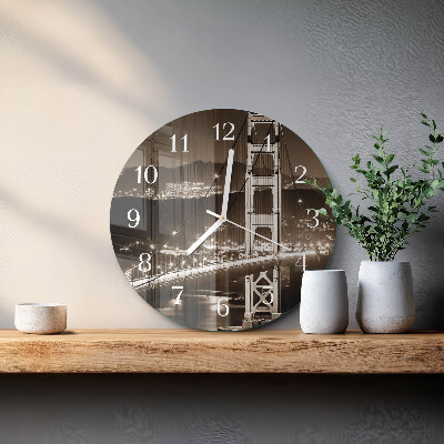 Horloge ronde Pont