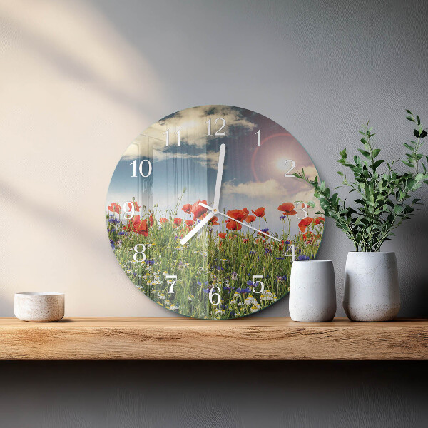 Horloge ronde Prairie