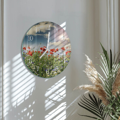Horloge ronde Prairie