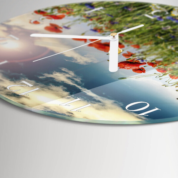 Horloge ronde Prairie