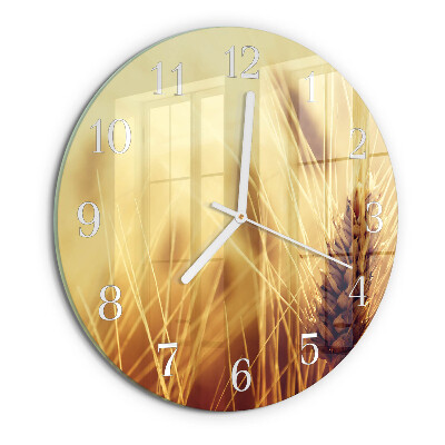 Horloge ronde Grain