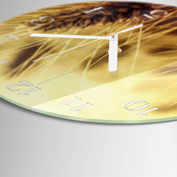 Horloge ronde Grain