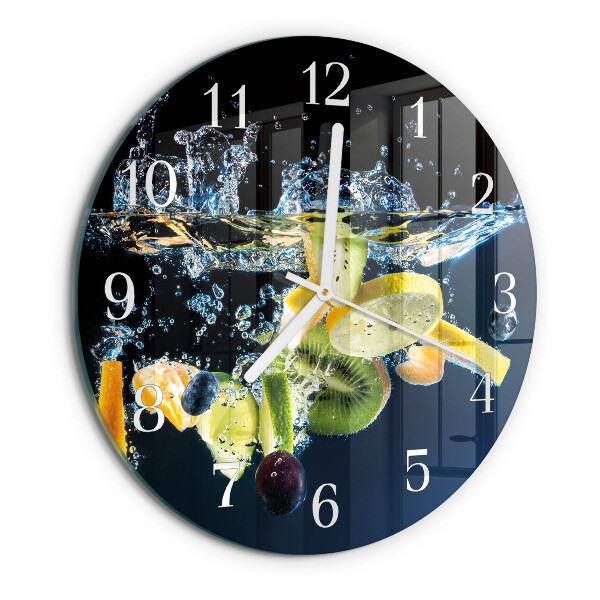 Horloge ronde Fruit
