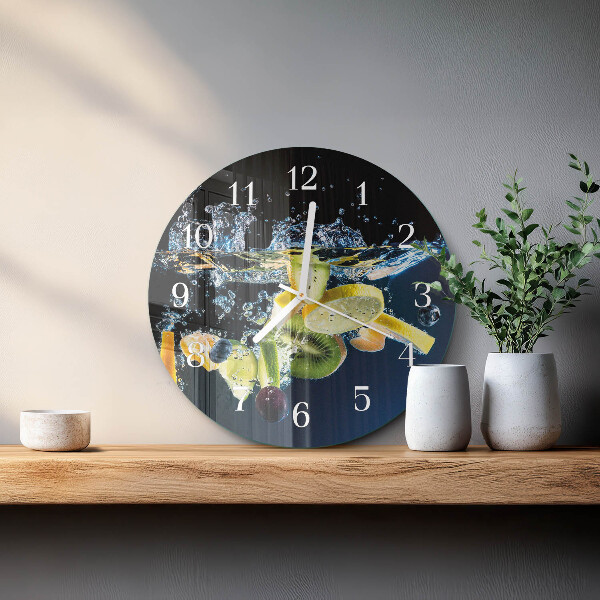 Horloge ronde Fruit