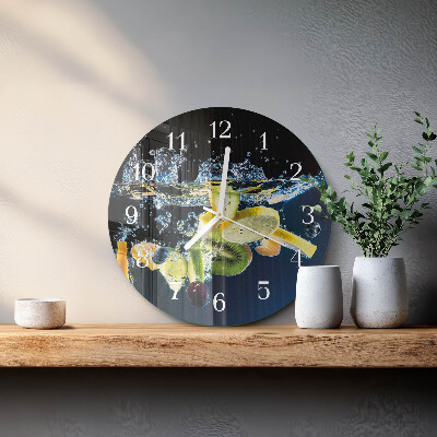 Horloge ronde Fruit