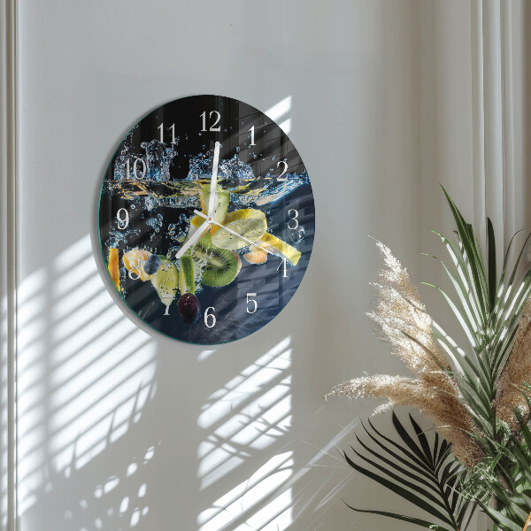 Horloge ronde Fruit