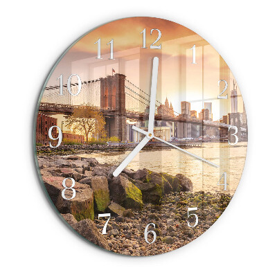 Horloge ronde Cité des ponts