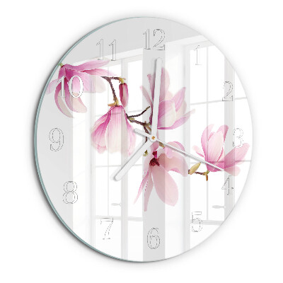 Horloge ronde Magnolia