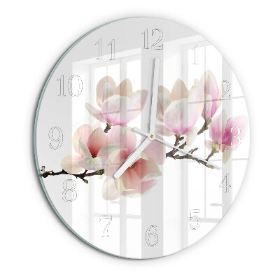 Horloge ronde Magnolia