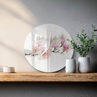Horloge ronde Magnolia