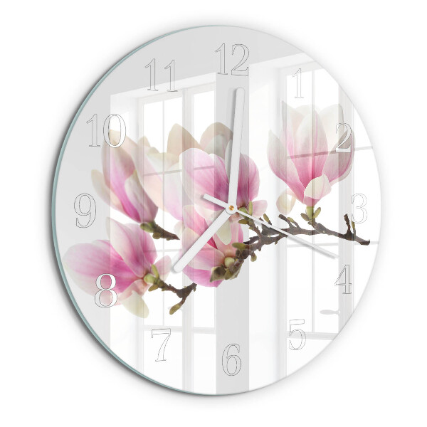 Horloge ronde Magnolia