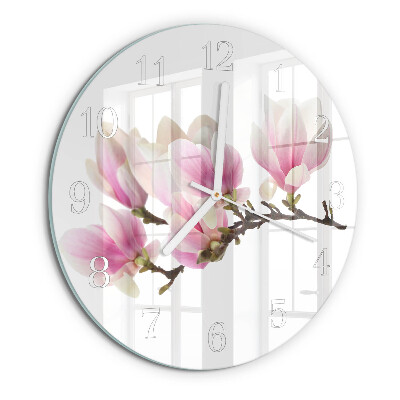 Horloge ronde Magnolia
