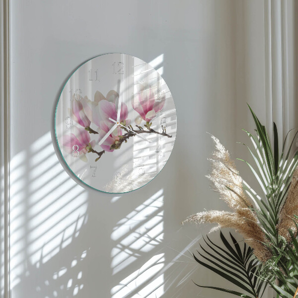 Horloge ronde Magnolia