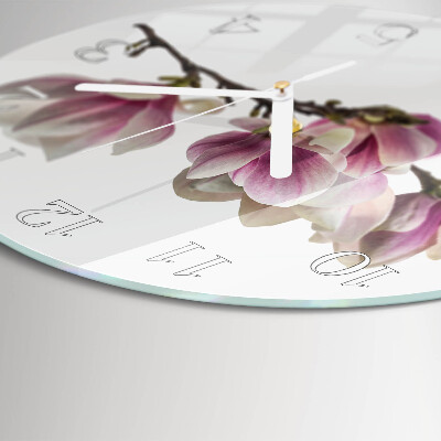 Horloge ronde Magnolia