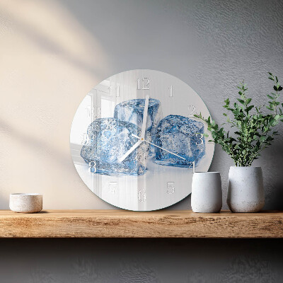 Horloge ronde Glace