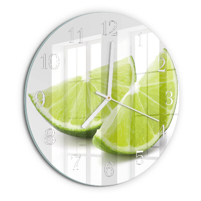 Horloge ronde Carbonate de calcium