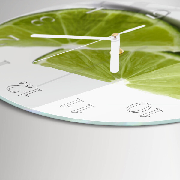 Horloge ronde Carbonate de calcium