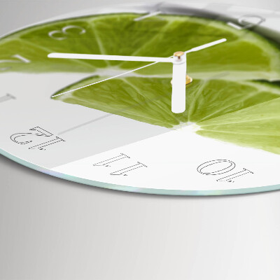 Horloge ronde Carbonate de calcium
