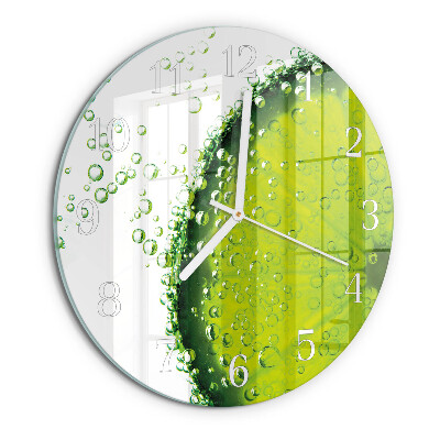 Horloge ronde Carbonate de calcium