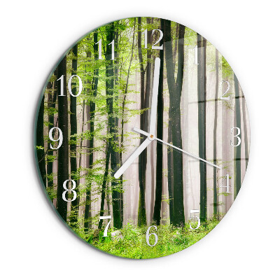 Horloge ronde Forêt