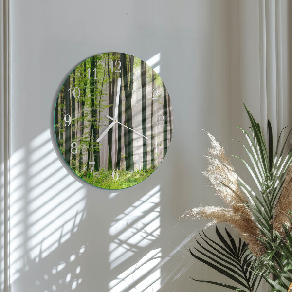 Horloge ronde Forêt