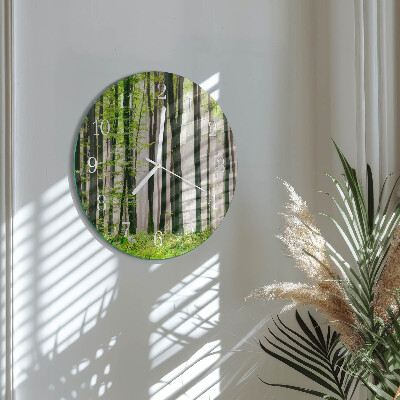 Horloge ronde Forêt